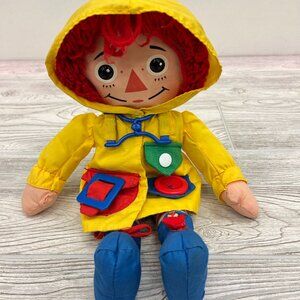 Vintage Raggedy Ann Dress Me Doll